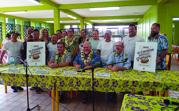 La gratuité des cantines à Moorea aussi
