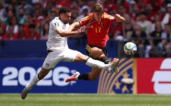 Mondial-2026: la Belgique doit se contenter du nul face à l'Égypte