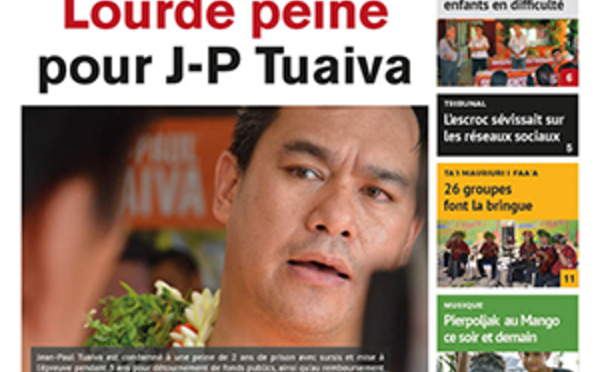 TAHITI INFOS N°684 du 17 juin 2016