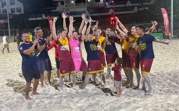 Tikitama s’adjuge le championnat de beach soccer