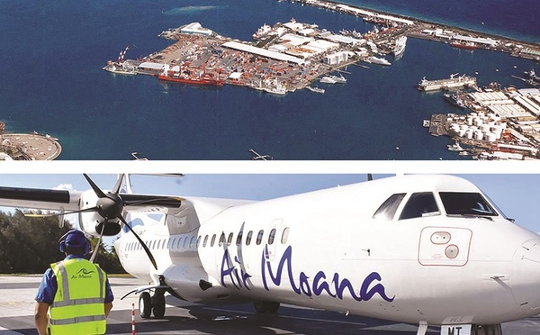 Le Port valide son apport de 225 millions à Air Moana