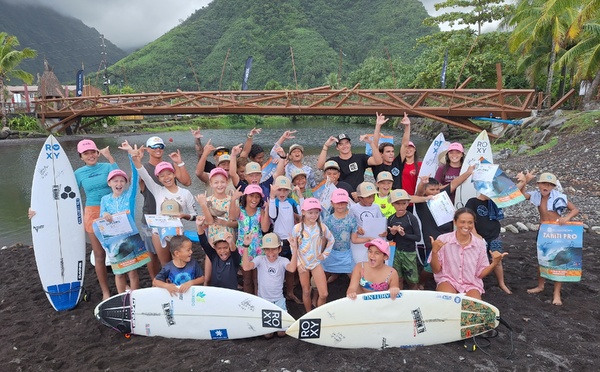 Surf avec les pros à Teahupo’o