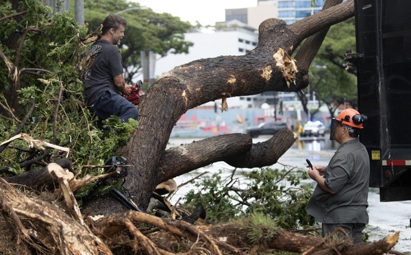 La tempête Lala provoque d'importantes coupures d'électricité à Hawaï