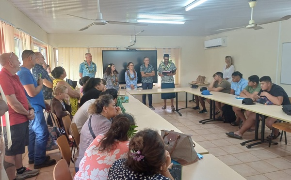 Un bac pro “Pont - Machine” au lycée d’Opunohu