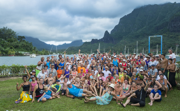La Tahiti Moorea Sailing a rassemblé 70 voiliers
