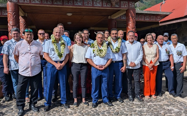 Heivarii Morienne prend la tête de la brigade de gendarmerie à Nuku Hiva