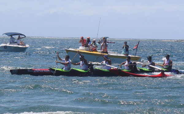 Va’a -  Team OPT lauréat de la Air Tahiti Race