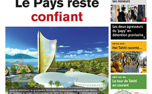 TAHITI INFOS N°696 du 6 juillet 2016