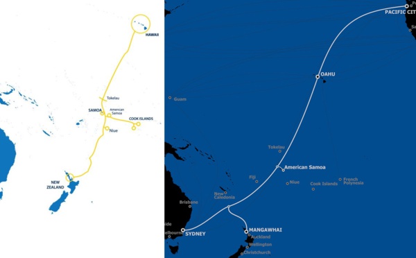 La course s'accélère pour le nouveau câble transpacifique