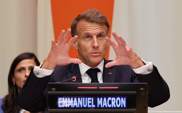​Dans un discours-testament, Macron appelle à préserver l'ONU face à la "loi de la jungle"