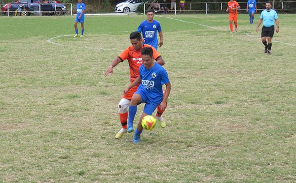 Football à Moorea - ​Un trio en tête du classement