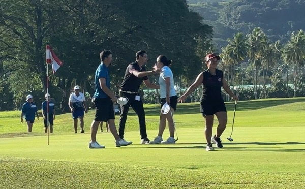 Golf - Les Tahitiennes échouent à quelques millimètres du titre