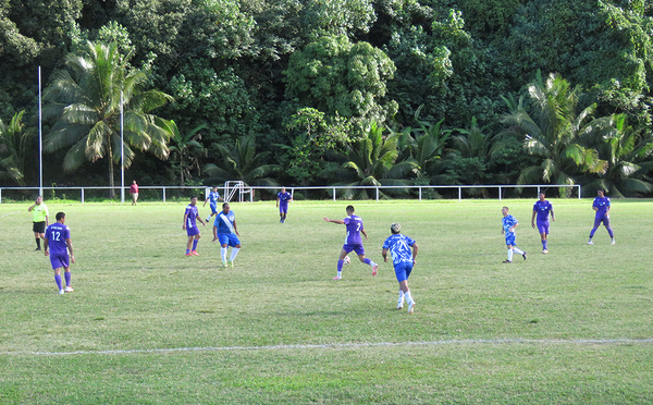 Football - Tiare Tahiti prend provisoirement la tête du classement à Moorea