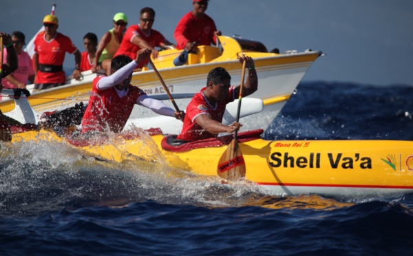 Va’a – Fa’ati Moorea : Shell Va’a remporte le duel final