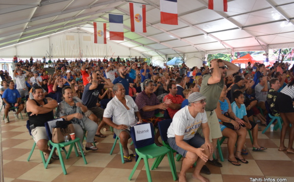 Le Fenua a vibré pour les Bleus