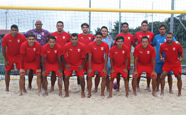 Beach soccer - Les Tiki Toa en favoris