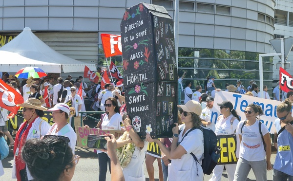 ​La mobilisation intacte dans la santé