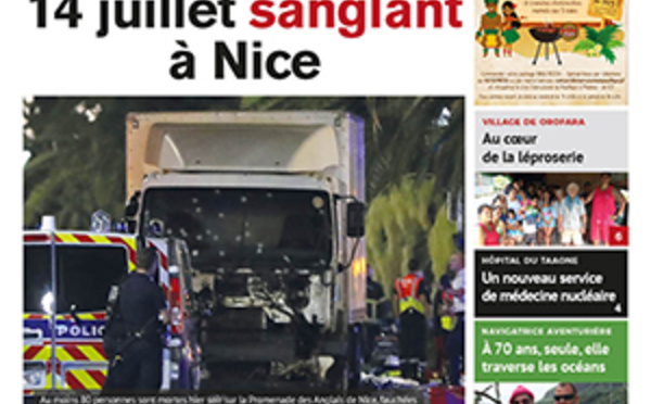 TAHITI INFOS N°702 du15 juillet 2016