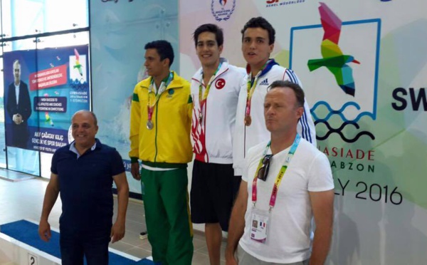Natation : Nicolas Vermorel décroche une médaille de bronze aux Jeux Olympiques du Sport Scolaire