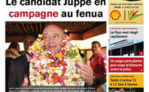 TAHITI INFOS N°708 du 25 juillet 2016