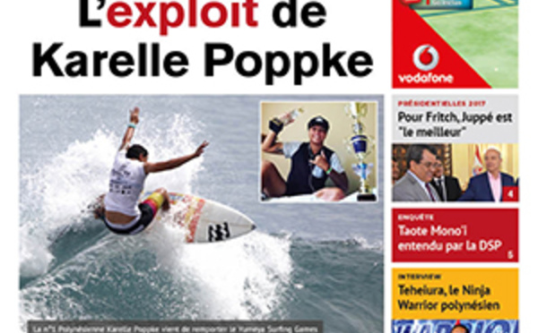 TAHITI INFOS N°709 du 26 juillet 2016