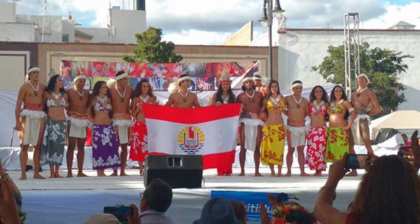 La troupe Tamariki Poerani fait son show au Mexique