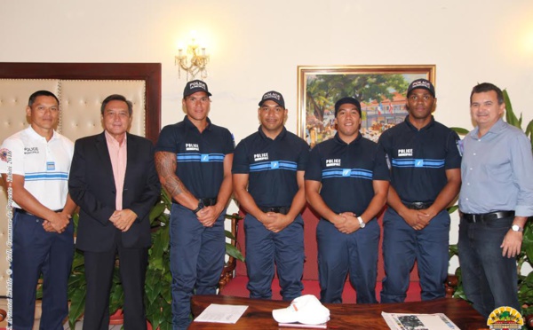 Quatre nouveaux policiers municipaux pour Papeete