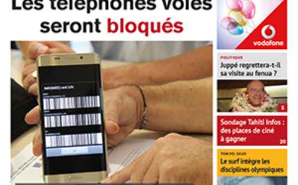 TAHITI INFOS N°716 du 4 août 2016