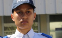 Raihau Mahutatua, major de promotion des cadets de la République