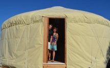 Dans un village du Nord, des CE1 vont effectuer leur rentrée...dans une yourte