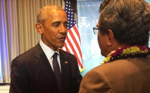 Edouard Fritch rencontre Barack Obama à Hawaii