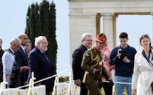 A Longueval, hommage aux Néo-Zélandais tombés à la bataille de la Somme, avec le Prince Charles