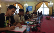 10 Polynésiens à Shanghai : les conventions sont signées