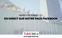 4ème commission de l'ONU, suivez le débat en direct sur Tahiti Infos