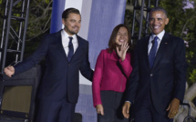DiCaprio, Obama et la "course contre la montre" sur le climat
