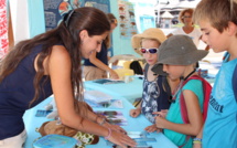 Page enfant : Tara est arrivée à Papeete