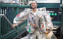 A New York, un homme-ordures pour éveiller les consciences
