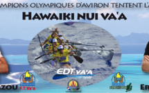 Hawaiki Nui Va’a 2016 – Deux champions olympiques d’aviron tentent l’aventure