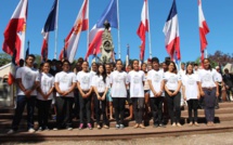 30 jeunes polynésiens à la cérémonie de l'Armistice