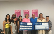 Paddle for vahine : 402 266 Fcfp reversés aux associations de lutte contre le cancer