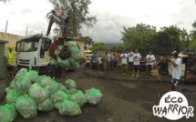 Opération Eco Warrior: 6 tonnes de déchets récoltés à Papeete