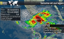 L'Amérique centrale frappée par un ouragan puis un séisme puissant
