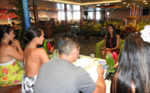 Miss Marquises 2017 : casting des candidates de Tahiti à bord de l'Aranui 5