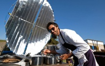 Restaurant solaire à Aubagne: "réservation annulée par mauvais temps"