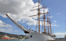 Le bateau-école Esmeralda à Papeete jusqu'au 10 décembre
