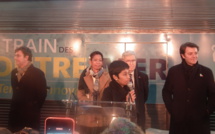 A Paris, Ericka Bareigts inaugure le Train des Outre-mer