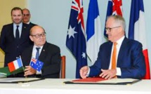 Australie et France signent leur mégacontrat pour 12 sous-marins