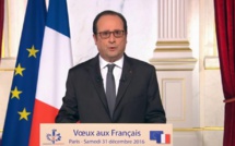 Pour ses derniers voeux, Hollande multiplie les avertissements à la droite, au FN et même à la gauche