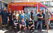 Un nouveau camion de pompiers à Faa'a