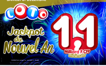 LOTO®: un joueur du fenua remporte 596 Millions au Jackpot du Nouvel an